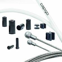 Piduritrosside komplekt Capgo BL stainless Shimano/Sram Road, valge