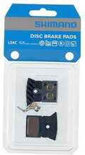 Ketaspiduriklotside komplekt Shimano L04C Metal, must, 2 tk