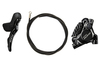 Piduri- ja käiguvahetushoob koos hüdraulilise ketaspiduriga Shimano 105 ST-R7120 (R) ja pidurisadul BR-R7170 (R)