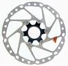 Piduriketas Shimano SM-RT64, 180 mm, CenterLock, metall, hõbe