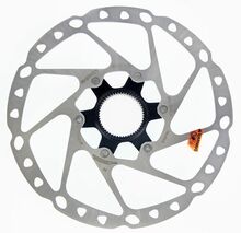 Piduriketas Shimano SM-RT64, 203 mm, CenterLock, hõbe/must