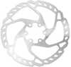 Piduriketas Shimano SLX SM-RT66, 160 mm, 6-bolt, hõbe