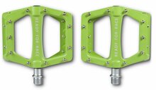Pedaalid RFR Flat Race Alu, rohelised