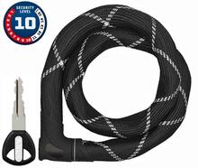 Jalgrattalukk Abus Iven Steel-O-Chain 8210/110, 1100 mm, must