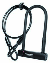 Jalgrattalukk Trelock U4 Flex 102-230 ZB 401, 230 x 14 mm, must