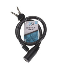 Jalgrattalukk Xqmax, 65 cm, must