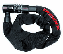 Jalgrattalukk Trelock BC 280, 850 mm, must/punane