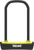 Jalgrattalukk OnGuard Neon 8152YL U-Lock, 115 x 292 mm, must/kollane