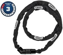Jalgrattalukk Abus Chain Steel-O-Chain 4804C/110, 110 cm, must
