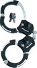 Dviraadilukk Master Lock Street Cuff, karastatud teras, 360 mm, must/hõbe