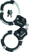 Dviraadilukk Master Lock Street Cuff, karastatud teras, 360 mm, must/hõbe