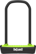 Jalgrattalukk OnGuard U-Lock Neon 8155, 90 x 140 mm, roheline/must