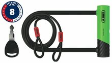 Jalgrattalukk Abus Ultra 410K/170HB230, roheline SH + Cobra 10/120