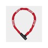Ketilukk Abus Steel-O-Chain 5805K/75 RD, punane