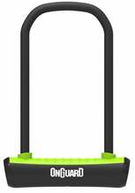 Jalgrattalukk Onguard U-Lock 8153GR, 115x230 mm, roheline