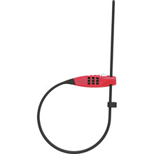 Kaabellukk Abus CombiFlex TravelGuard, punane