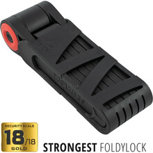Jalgrattalukk Voxom Foldylock Forever, 90 cm, must