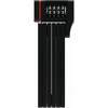 Kokkupandav rattalukk Abus Bordo uGrip 5700C/80 BK SH, must