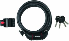 Jalgrattalukk Masterlock 8130EURDPRO, 1800 x 10 mm, must