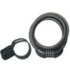 Jalgrattalukk Master Lock 8120EURDPRO, 1800 mm x 10 mm, must