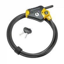 Kaabellukk Master Lock Python 8420EURD, 10 mm, reguleeritav