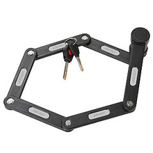 Jalgrattalukk Rock Machine F.Lock 20 mm x 85 cm, must/hall