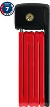 Jalgrattalukk Abus Bordo Lite Mini 6055K/60, 600 mm, punane
