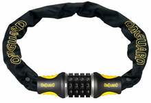 Jalgrattalukk Onguard Mastiff 8124, 750 mm, must/kollane