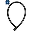 Spiraalkaabellukk Abus 3406K/55, 55 cm, must