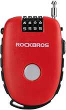 Jalgrattalukk Rockbros 32420981001 sisetstega kaabliga, punane