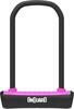 Jalgrattalukk OnGuard Neon 8152PN, 115 x 292 mm, must/roosa