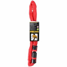 Ketiga jalgrattalukk Dunlop, 90 cm, punane