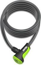 Jalgrattalukk Onguard Neon 8163GR, 1200 x 12 mm, must/roheline