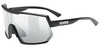 Jalgrattaprillid UVEX Sportstyle 235 V, must matt/litemirror silver
