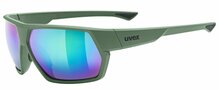 Spordiprillid UVEX sportstyle 238, moss matt / mirror roheline