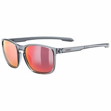 Prillid UVEX LGL 52, smoke/mirror red