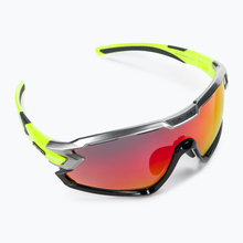 Spordiprillid CASCO SX-34, must/neoonkollane