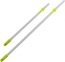 Ühesuunaline joogikõrs Sundo Senior, 25 cm, valge/kollane, 2 tk