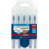 Plaatide puur Bosch HEX-9 HardCeramic, 6 x 90 mm, 5 tk