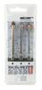 Klaasipuuride komplekt Alpen Profi Glas ATM-3, 3 tk (5 mm, 6 mm, 8 mm)