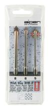 Klaasipuuride komplekt Alpen Profi Glas ATM-3, 3 tk (5 mm, 6 mm, 8 mm)