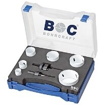 Puurkroonide komplekt Bohrcraft HSS-E (Co8), 8 tk