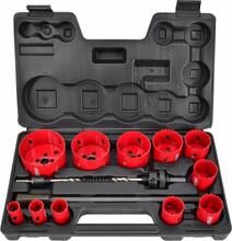 Bi-metallist augusaagide komplekt Awtools AW49661, 15 tk, 19-76 mm