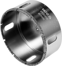 Teemantpuurkroon Yato YT-60434, 80 mm