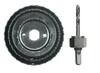 Puiduaugusaagide komplekt Vorel 51, 76, 89 mm, d-6 mm, 4 tk