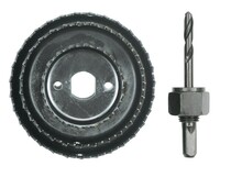 Puiduaugusaagide komplekt Vorel 51, 76, 89 mm, d-6 mm, 4 tk