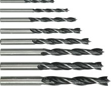 Puidupuuride komplekt Vorel 3-10 mm, 8 tk