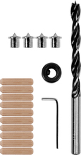 Puidust tüüblite komplekt Yato YT-44112, 6 mm, 17 tk