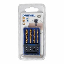 Puidupuuride komplekt Dremel 636, 3/4/5/6 mm, 4 tk