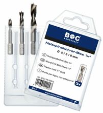 Puidupuuride komplekt Bohrcraft BC31041330003, 5-8 mm, 3 tk